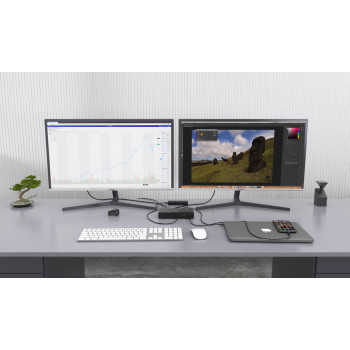 i-tec Thunderbolt 3/USB-C dokstacija ar diviem DisplayPort 4K un 85W PD