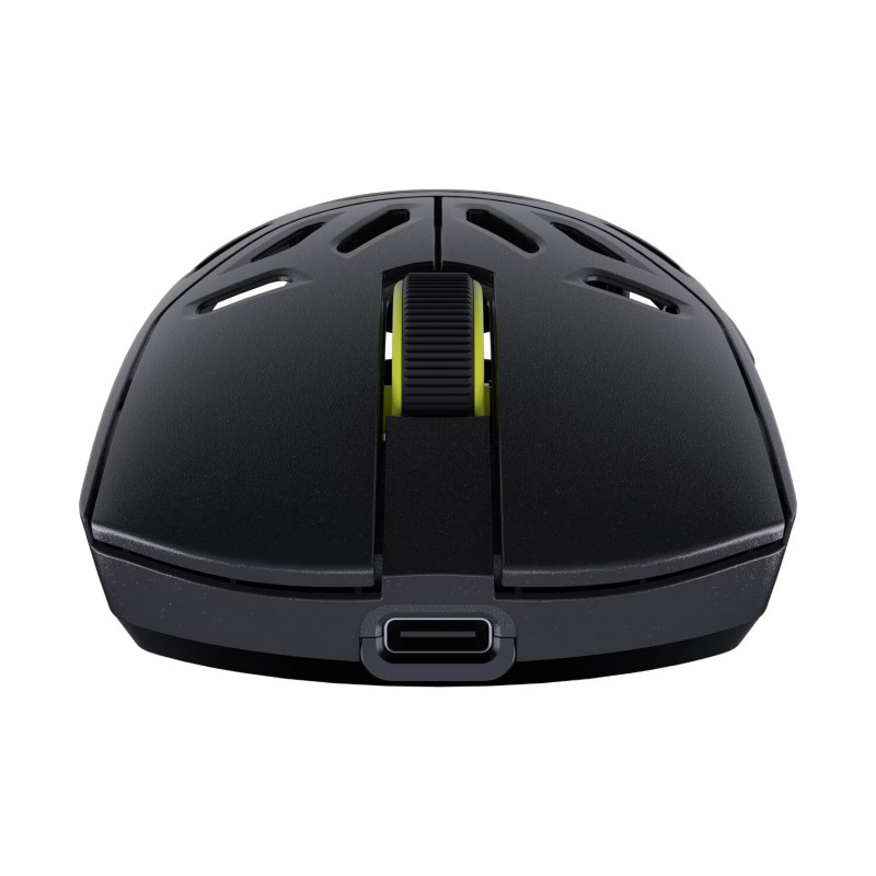 Corsair SABRE V2 PRO bezvadu spēļu pele, 2.4GHz / Bluetooth / USB-C, melna (CH-931G100-WW)