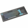 Ducky Cushion 98 spēļu klaviatūra, 96%, DE izkārtojums (ISO), Shush sarkanie slēdži - Nickel (DKCUS2598-DSDEPHCC3H1)