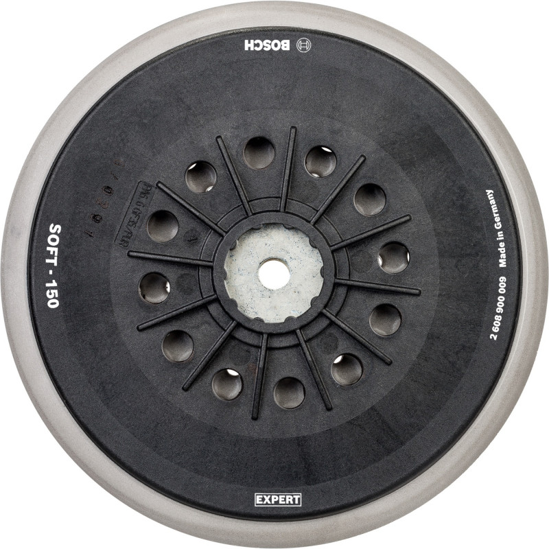 Bosch EXPERT Multihole pamatplāksne 150 mm, mīksta (2608900009)