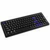 Ducky Cushion 98 spēļu klaviatūra, 96%, US izkārtojums (ANSI), Shush Red slēdži - matēti melna