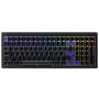 Ducky Cushion 98 spēļu klaviatūra, 96%, US izkārtojums (ANSI), Shush zaļie slēdži - matēti melna