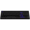 Ducky Cushion 98 spēļu klaviatūra, 96%, US izkārtojums (ANSI), Shush zaļie slēdži - matēti melna
