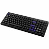 Ducky Cushion 98 spēļu klaviatūra, 96%, US izkārtojums (ANSI), Shush zaļie slēdži - matēti melna