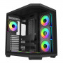 FSP U580 ARGB ATX Ultra tornis spēļu korpuss - melns