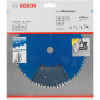 Bosch Expert for Aluminium ripzāģa asmens Ø 210 mm, 72 zobi, urbums 30 mm (2608644105)