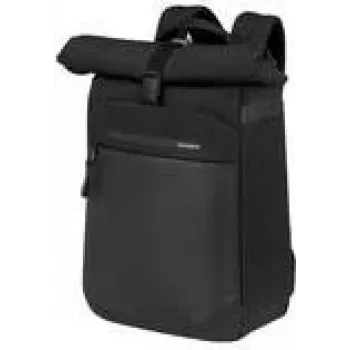 Samsonite Moderny 15.6 collu Rolltop mugursoma, melna