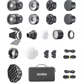Godox RS60Bi modulāro LED Bi-Color gaismu komplekts (2 gab.)