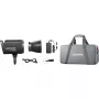Godox Litemons LA150R LED RGB lampa melna ar somu