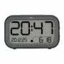 TFA Dostmann Bingo Hybrid digitālais modinātājpulkstenis, LCD/LED displejs, melns/antracīts, 60.2048.01