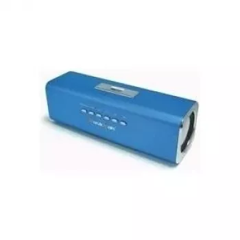 Technaxx Musicman aktīvās skaļruņu sistēma ar USB un SD atbalstu un akumulatoru, zilā krāsā