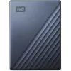 Western Digital My Passport Ultra 4TB pārnēsājamais cietais disks, zils (WDBFTM0040BBL)
