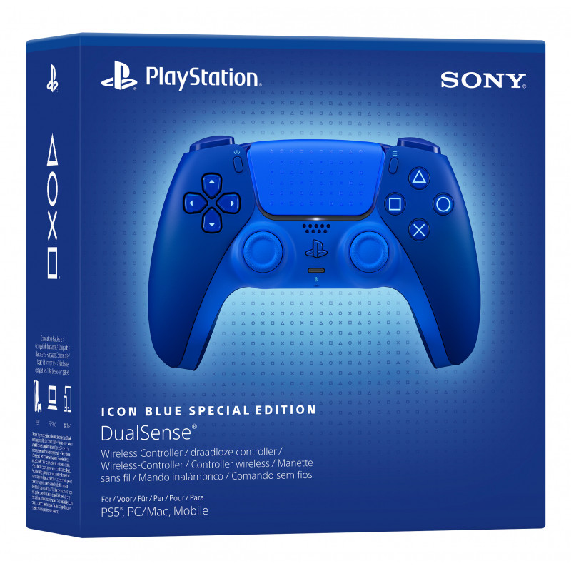 Sony DualSense bezvadu kontrolieris - Icon Blue Special Edition (zils)