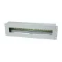 Allnet 19 inch 3U DIN sliedes panelis automātslēdžiem, dziļums 61 mm, priekšējā montāža, gaiši pelēks (ALL-S0002257)