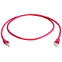 Telegärtner Snagless Cat6a S/FTP savienojuma kabelis RJ45, 10 m, sarkans