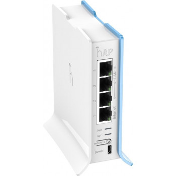 MikroTik RB941-2ND-TC bezvadu piekļuves punkts, 300 Mbit/s, zils/balts