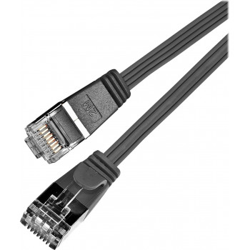 Wirewin Slim Cat6 U/FTP savienojuma kabelis RJ45, 10 m, pelēks