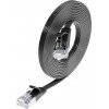 Wirewin Slim Cat6 U/FTP savienojuma kabelis RJ45, 10 m, pelēks