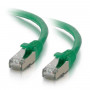 Mercodan Cat6a S/FTP savienojuma kabelis RJ45, 20 m, zaļš