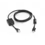 Zebra līdzstrāvas barošanas vads 4 vietu statnei, CBL-DC-381A1-01