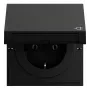 Gira 445474 SCHUKO kontaktligzda KD, System 70, melna