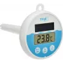 TFA Dostmann digitālais baseina termometrs ar saules bateriju, balts/tirkīza, 30.1068.02