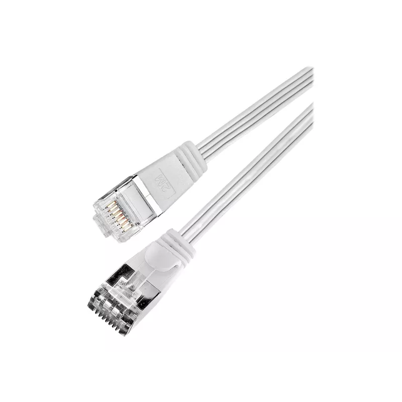 Wirewin Slim Cat6 S/FTP savienojuma kabelis RJ45, 7,5 m, pelēks