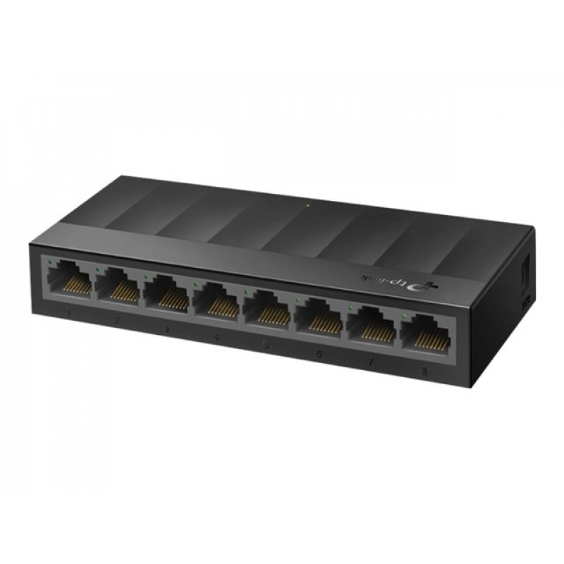 TP-Link TL-LS1008G komutators, 8x 10/100/1000 Mbps