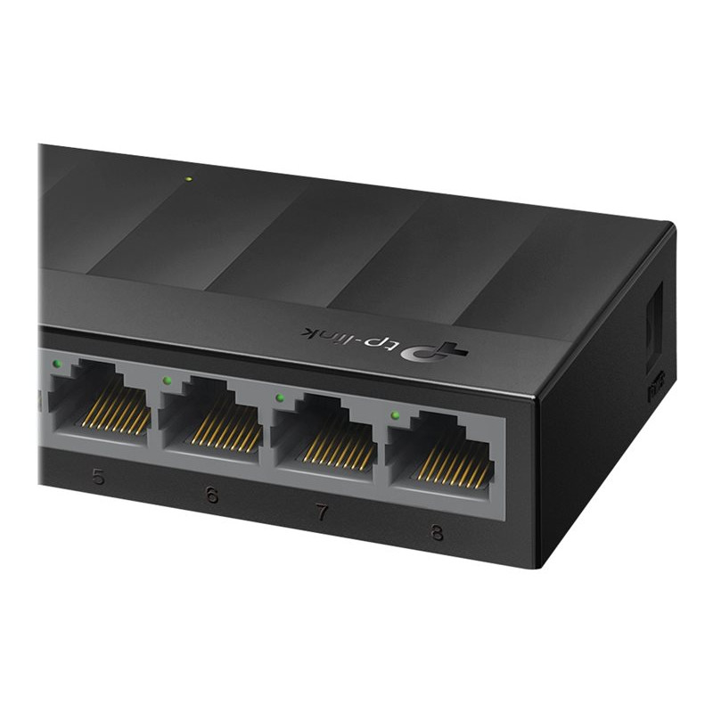 TP-Link TL-LS1008G komutators, 8x 10/100/1000 Mbps