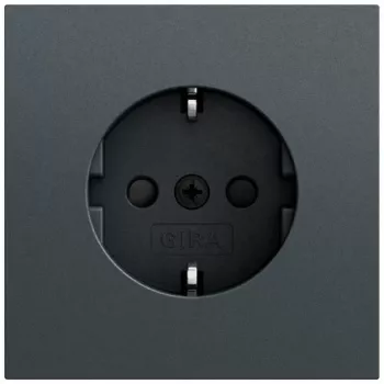 Gira System 70 SCHUKO kontaktligzda SP, antracīta, 445373