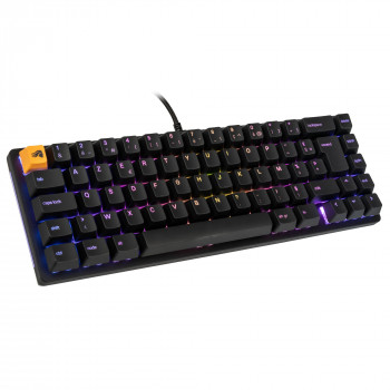 Glorious GMMK 2 Compact tastatūra ar Fox slēdžiem, FR izkārtojums, melna