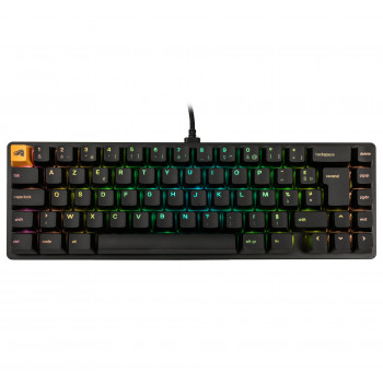 Glorious GMMK 2 Compact tastatūra ar Fox slēdžiem, FR izkārtojums, melna
