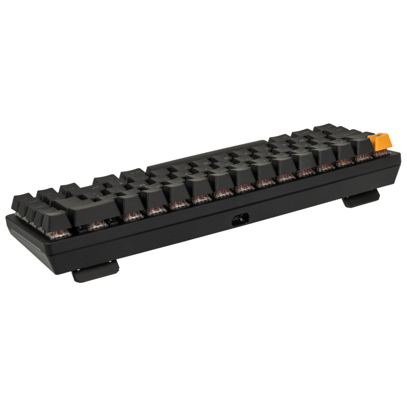Glorious GMMK 2 Compact tastatūra ar Fox slēdžiem, FR izkārtojums, melna