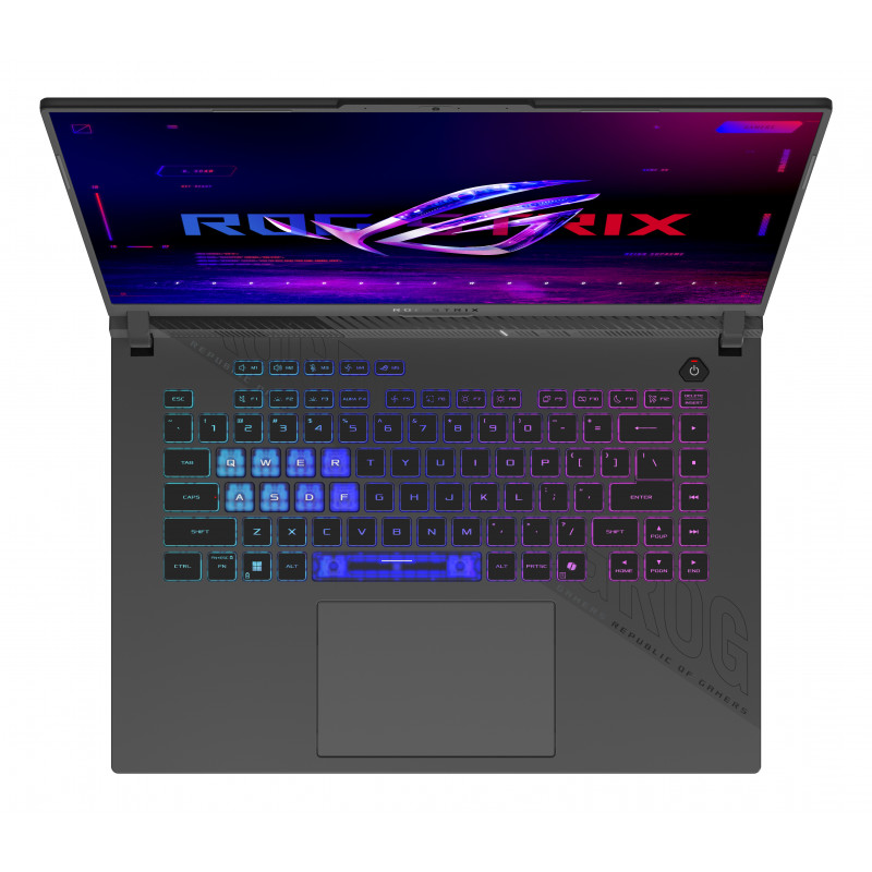 ASUS ROG Strix G16 G614PR-RV164W WUXGA klēpjdators - AMD Ryzen 9 8940HX, 16GB RAM, 512GB SSD, NVIDIA GeForce RTX 5070 Ti, Windows 11 Home