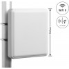 Delock WiFi 6 antena N ligzda 9 - 12 dBi virziena sienas un masta montāžai āra apstākļiem balta
