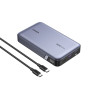 Ugreen PB720 ārējais akumulators 20000 mAh, pelēks