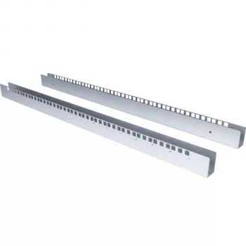 EFB Elektronik aizmugurējās 19 collu montāžas sliedes 15U X-Rack, 2 gab. komplekts