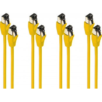 shiverpeaks Cat8.1 F/FTP savienojuma kabelis, 7,5 m, dzeltens (BS08-41062-4)