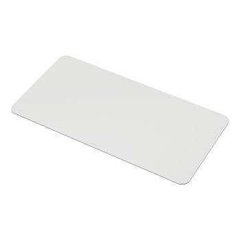 LEITZ galda paliktnis 700 x 360 mm, pārstrādāta āda, pelēks, gluds, noapaļots