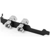 Alphacool ES PCIe slota kronšteins ar 2x G1/4 iekšējo vītni un kabeļu caurvadu