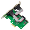 InLine® PCIe x1 interfeisa karte, 4x RS-232, zema profila