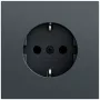 GIRA 418873 SCHUKO kontaktligzda System 70, antracīta