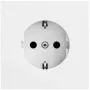 GIRA 418872 SCHUKO kontaktligzda System 70 tīri balta