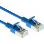 ACT Snagless Cat6a U/FTP savienojuma kabelis RJ45, 3 m, zils, LSZH