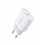 Ugreen CD137 USB-C sienas lādētājs, 1x USB-C, 3 A (57370)