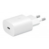 Samsung ceļojumu adapteris TA800 ar USB-C uz USB-C kabeli, balts