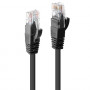 Lindy Cat6 U/UTP savienojuma kabelis RJ45, 7.5 m, melns