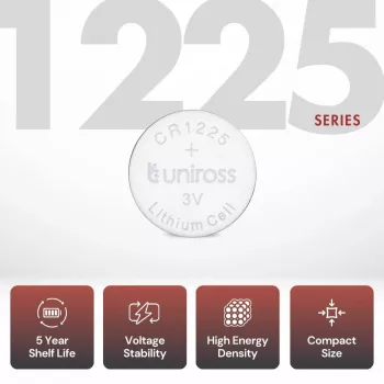 Uniross Batteries litija pogu baterija CR1225 3V - SP5 universāla baterija
