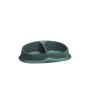 Stefanplast dubultā barošanas bļoda Chic 0.25+0.25L 27x17.5x7.2cm zaļa