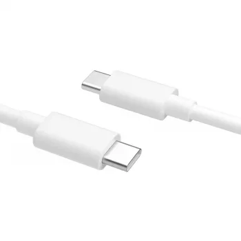 OPPO VOOC kabelis USB-C uz USB-C, 8 A, balts, EU (DL129)
